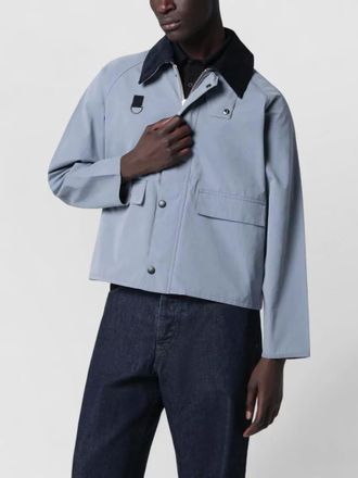 Barbour heritage coat corduroy collar front pockets