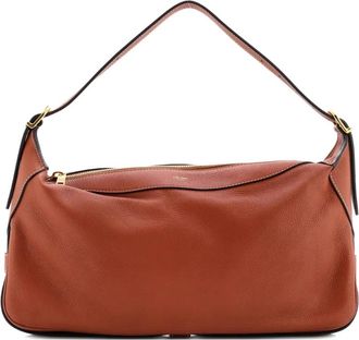 Celine Romy Shoulder Bag Leather Medium hobo bag - Bruin