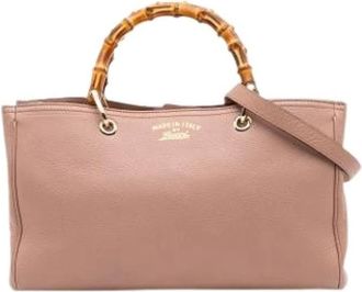 Gucci Pre-owned Handbags, female, Pink, Size: ONE SIZE Pre-owned Vintage Handbag