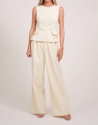 Parentezi Lucille Top In Vanilla