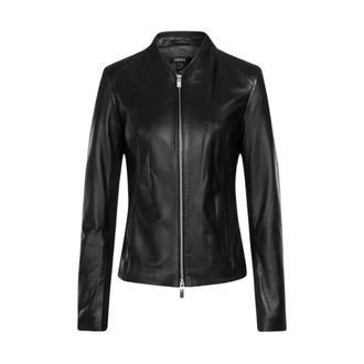 Arma Stevie Jas - Dames - Leren en Su&egrave;de Jassen - Bruin - L - Jassen