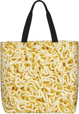 Generic Women Handbag Ramen Noodle Soup Pattern Womens Tote Bag Reusable Waterproof Crossbody Bags, For Birthday, Christmas, Holiday, School, Wedding