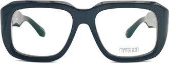 Matsuda Occhiali rettangolari - Nero