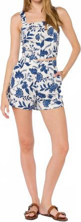 Velvet Heart Mae Short In Floral Blue
