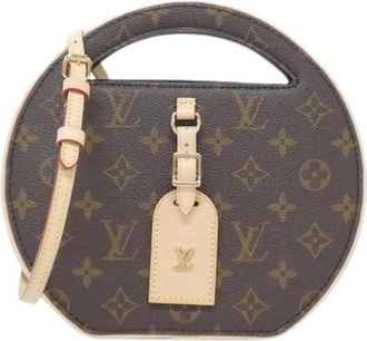 Louis Vuitton Pre-owned Mini Schoudertas - Dames - Vintage Mini Tas - Bruin - ONE Size - Vintage
