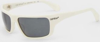 Off-white Mens Bologna Logo Sunglasses Off White - Size: O/S