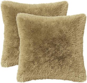 vidaXL Coj&iacute;n Con Almohada Heerlen 12 Uds. Gris Claro Fleece Pv Vidaxl