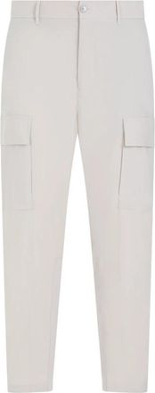 Etro Cargo Broek Pergamena Medio - Heren - Slim Fit Broeken - Grijs - L - Katoen - Broeken