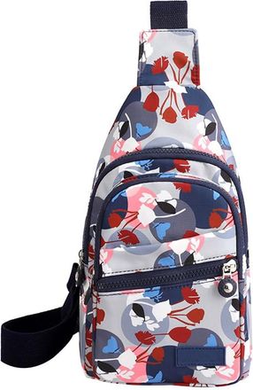 Generic Simple Lightweight Large Capacity Sling Chest Bag for Women Men, Sports Outdoor Travel Hiking Daypack