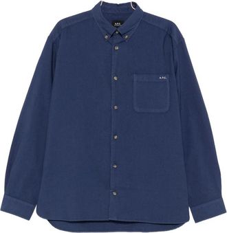 A.P.C. A. p.c. Button-fastening Pocket Shirt