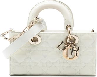 Dior Pre-owned Dior Small Patent Cannage Lady D Joy 15-MA-0233