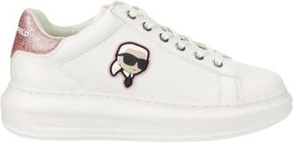 Karl Lagerfeld Ikon NFT Kapri Sneakers - Dames - Sneakers - Wit - 36 EU - Leer - Schoenen