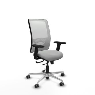 Piqueras y Crespo Silla De Oficina Piqueras Y Crespo Zulema Gris Claro Aluminio