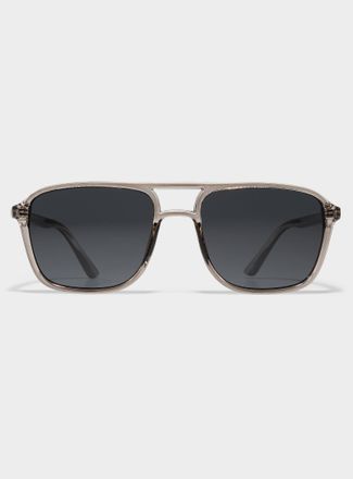 Le 31 Trace translucent aviator sunglasses