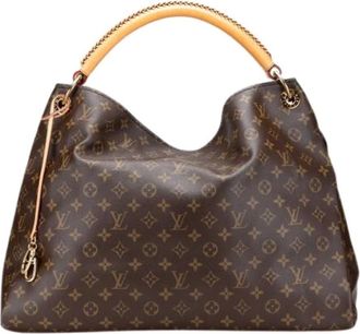 Louis Vuitton Pre-owned Shoulder Bags, female, Brown, Size: ONE SIZE Pre-owned Canvas Shoulder Bag