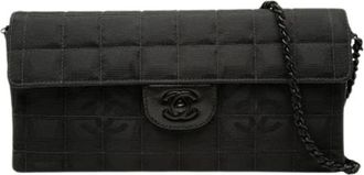 Chanel Borsa a spalla vintage Pre-owned in nylon - - Pre-owned - Donna - Nero - ONE SIZE