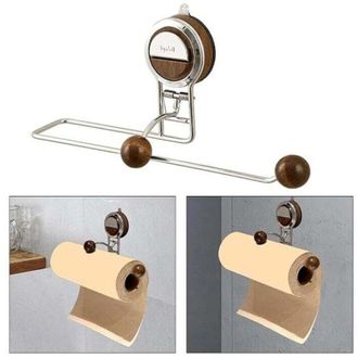 OEM Soporte Para Rollo De Papel Higi&eacute;nico Con Ventosa, Soporte De Pared Para Toallas De Papel De Cocina, Soporte Extra&iacute;ble Para Toallas De Papel De Ba&ntilde;o -