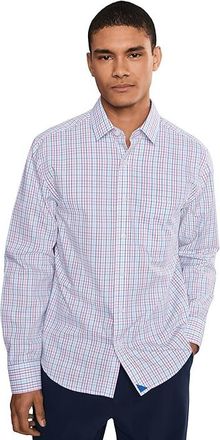 UNTUCKit Long Sleeve Wrinkle Free Dunsmore Shirt Mens Clothing Pink : 2XL Regular Fit, Cotton