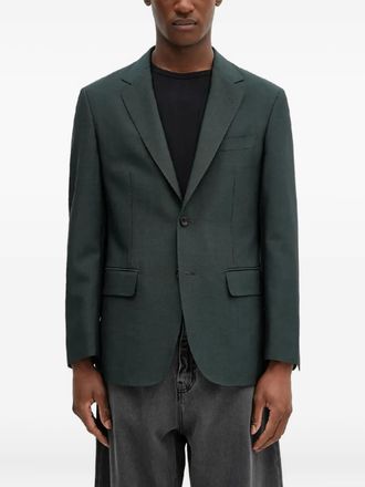 Wacko Maria Blazer con revers a lancia - Verde