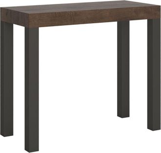 Itamoby Tavolo consolle Caserta allungabile in legno per sala da pranzo -Allungabile fino a 300 cm / Classic / Noce