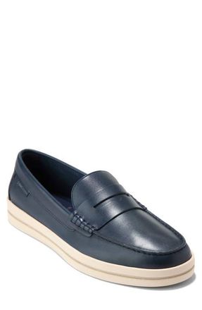 Cole Haan Pinch Weekend Penny Loafer in Navy Blazer /Angora at Nordstrom, Size 10.5