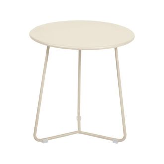 Fermob Cocotte Beistelltisch / Hocker, &Oslash; 34 cm x H 36 cm, latte-beige