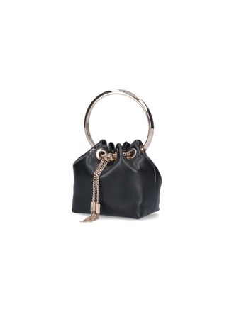 Jimmy Choo London Womens Bags Black Outer: Lamb Leather