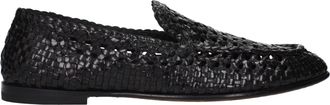 Dolce & Gabbana Dolce&Gabbana Slip On Hombres Cuero Negro