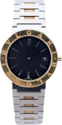 Bulgari Orologio Pre-owned Bb33Sgd - - Pre-owned - Donna - Nero - ONE SIZE