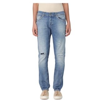 Dondup Slim Fit Jeans, male, Blue, W34, George Slim-fit Jeans