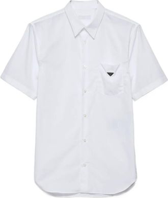 Prada Camicia con taschino - Bianco