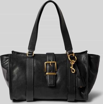 Marc O'Polo Shopper aus echtem Rindsleder Modell SHOPPER M in Black, Gr&ouml;&szlig;e 1