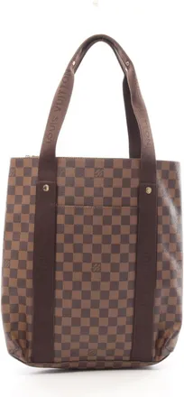 Louis Vuitton Brown Damier Canvas Ebene Coated Canvas Leather Handbag Tote Bag (Pre-Owned)