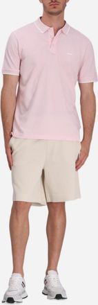 HUGO BOSS Light Pink Regular Fit Logo Polo