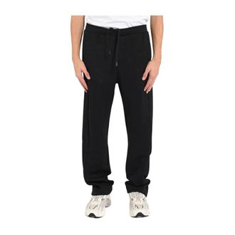 HUGO BOSS Hugo, Straight Trousers, male, Black, Size: 2XL Sweatpants