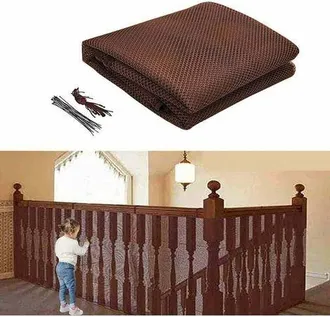 OEM Red De Seguridad Infantil De 300x79 Cm Para Escaleras, Estilo Cafeter&iacute;a, Red De Seguridad Para Balc&oacute;n, Red De Seguridad Para Gatos