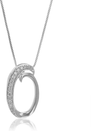 Vir Jewels 1/10 cttw Lab Grown Diamond Alphabet Pendant Necklace in Sterling Silver with Chain For Women