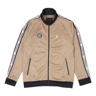 Air Jordan x CLOT Tricot Jacket Brown Logo Brown AR8401-213