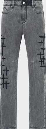 Rta Bryant Logo-Patch Skinny Jeans