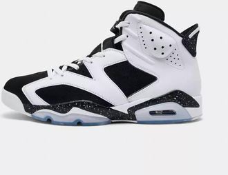 Nike Mens Air Jordan 6 Retro Shoes In White/black