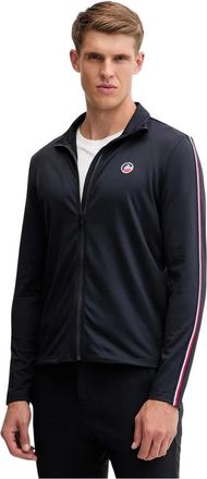 Fusalp Mariozip Jas - Heren - Sportshirts - Blauw - S - Polyester - Fitness