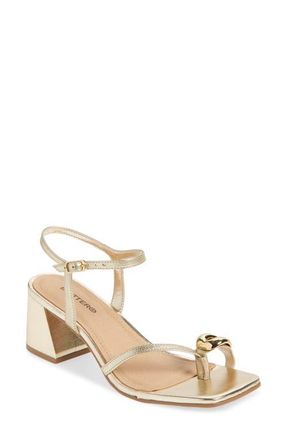 Bottero Botmelinda Ankle Strap Sandal in Dourado at Nordstrom, Size 10