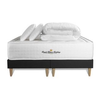Royal Palace Bedding Pack Colch&oacute;n Negro Espuma Viscoel&aacute;stica 180 X 200