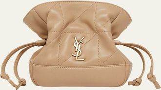 Saint Laurent Jamie Mini YSL Quilted Leather Shoulder Bag