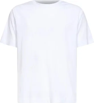 Dries Van Noten Cotton Jersey T-Shirt - Heren - T-shirts - Wit - M - Katoen - Tops
