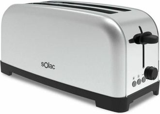 Solac Toaster - Solac - TL5419 - 1400W - Stainless steel - 2 slices