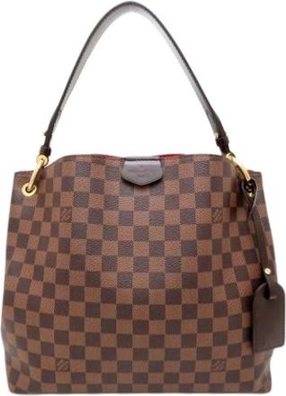 Louis Vuitton Pre-owned Shoulder Bags, female, Brown, Size: ONE SIZE Pre-owned Vintage Shoulder Bag