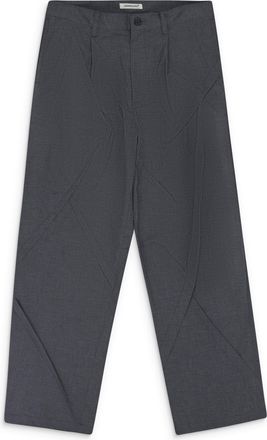 Undercover GREY PLEAT DETAIL PANTS