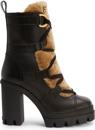 Giuseppe Zanotti Leyre 110mm leather boots - women - Leather - 35 - Black