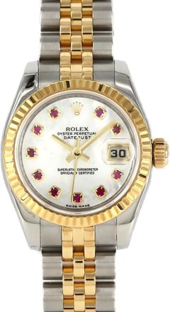 Rolex Stainless Steel yellow gold Wristwatch (Pre-Owned)